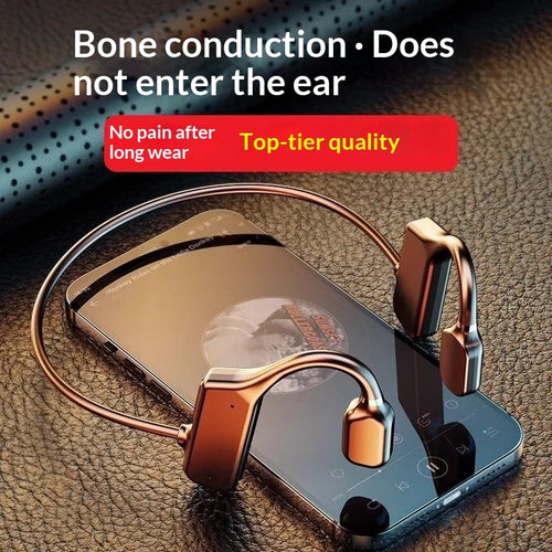 Bone Conduction Sports Bluetooth Headphones For Android/iOS