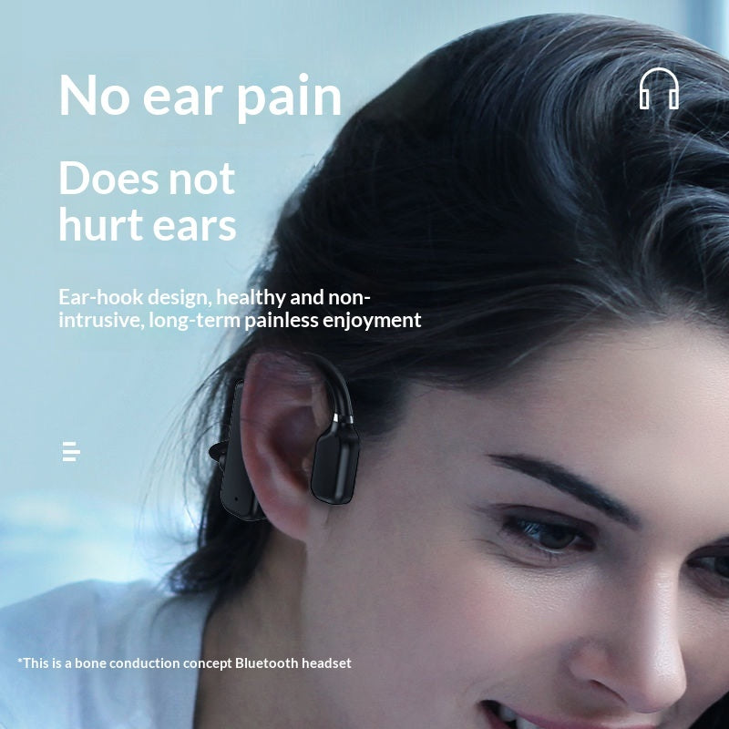 Bone Conduction Sports Bluetooth Headphones For Android/iOS