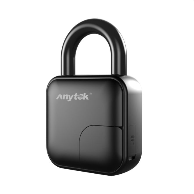 Smart Fingerprint Padlock With Waterproof Design, Sturdy Build