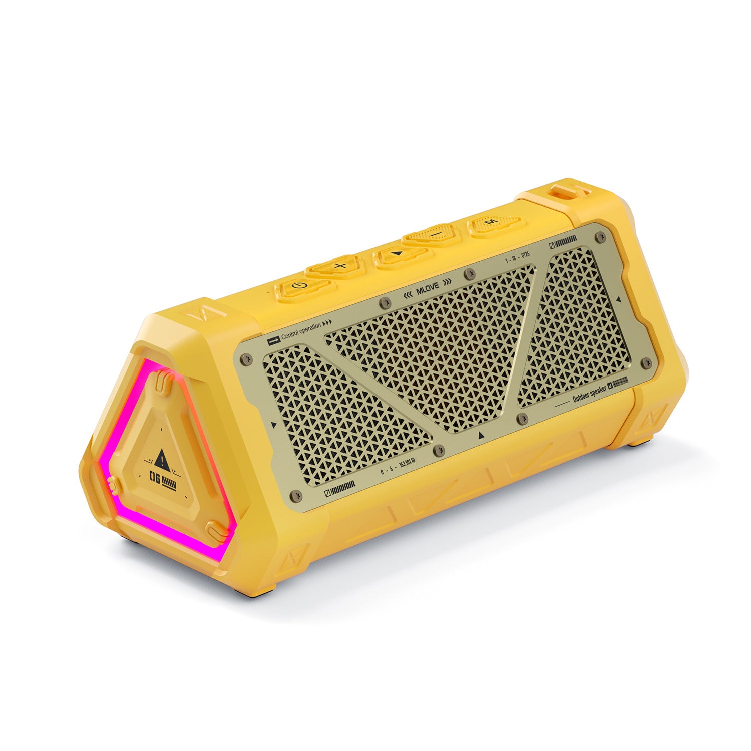 Elanmo High-Power Outdoor Portable Wireless Bluetooth Speaker (Premium Rugged Design)